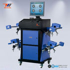 Wide Angle Blue CCD Wheel Aligner Automatic Machine With Wireless Communication System